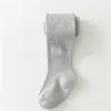 Leggings Infantiles Primavera y Otoño Blanco Bebé Algodón Capa Base Calcetines Gris Ropa Exterior Medias Finas para Niñas