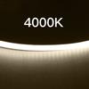 Tira macia linear linear de 2,7 mm personalizada de baixa tensão de alta tensão indicador de iluminação de atmosfera autoadesiva tira de espiga