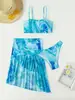 2027 E-commerce Transfronteiriço Europeu e Americano Amazon Moda Praia Biquíni Sexy Estampado com Amarração no Pescoço Peça Única Roupa de Banho para Fonte Termal