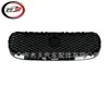 Adecuado para 2009-2011 XF XFR parrilla delantera malla negra cromada C2Z14892