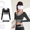 Ropa de Yoga para Mujer Primavera 2025 Nuevo Estilo Tops Deportivos Correr Matutino Entrenamiento Pilates Fitness Traje de Manga Corta