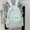 Mochila Escolar Femenina Estilo Ins Estilo Japonés Nuevo Estilo De Aspecto Elegante Fresca y Dulce Escuela Secundaria Ligera para Viaje Mochila de Gran Capacidad