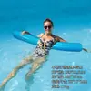 Flotador Inflable de PVC para Piscina Transfronterizo Hamaca Plegable de Rayas de Agua Sillón de Descanso de Ocio para Adultos Cama Flotante Venta al por Mayor