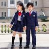 2021 tangyuanfang outono e inverno novo uniforme escolar uniforme de jardim uniforme de classe terno de quatro peças estilo britânico uniforme de jardim de infância estudante do ensino fundamental