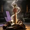 Herramienta Ritualista TaoístaEspada de Siete Estrellas del Fantasma de la Montaña Palabra Prohibida de Ciruela Púrpura Colgante de Ocho Trigramas Espada Celestial Sólida Adorno Esotérico de Latón