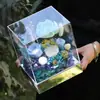 Caja Acrílica Rosa Eterna Tanabata Día de San Valentín Día de la Madre Navidad Cumpleaños Propuesta Regalo de Acompañamiento