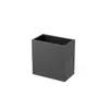 Caja de flores de hierro forjado para exteriores personalizada, caja de luz, canaleta para flores para asientos exteriores de restaurante y tienda de té con leche, mampara, macizo de flores para exteriores