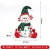 Venta Caliente Transfronteriza Muñeco de Peluche Navideño Nuevo Sombrero de Punto Tejido de Alta Calidad Adorno de Gnomo Sentado Suministros Decorativos