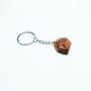 Fábrica atacado natural cristal pedra chaveiro irregular cristal cascalho saco saco pendurado jóias DIY acessórios