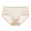 Roupa íntima feminina de Renda e Tule, Calcinhas de Seda Gelada para Meninas, Novo Estilo 2025, Shorts Brancos Sexy Pura Desejo