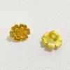 Fivela Cor-Preservante Ouro Areia Antigo com Fivela Embrulhada com Gravação Paz e Alegria Deus Amarelo da Riqueza DIY Xizang Cordão de Mão de Algodão Enrolado à Mão