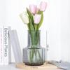 Vaso de Gelo Congelado de Rede Vermelha Vidro de Alta Qualidade Hidropônico Vaso de Vidro Arranjo de Flores Enfeites Estilo Ins Venda por Atacado de Fábrica