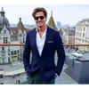 Comercio Exterior Transfronterizo Venta al por Mayor de Trajes para Hombre, Trajes de Solapa Sencilla de Negocios Casual de Moda para Hombre, Blazers Europeos y Americanos de Corte Ajustado