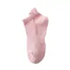 Calcetines Tobilleros de Malla de Algodón Puro Finos para Mujer Zhuji, Antibacterianos, Resistentes al Olor, Absorbentes del Sudor, Transpirables, Calcetines Cortos