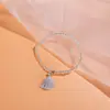 Pulseira de borla de contas de arroz simples estilo étnico pulseira de miçangas mercado noturno tapete pequeno presente joias atacado