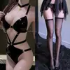 Lencería Sexy, Atuendo de Sirvienta, Herramientas de Entrenamiento SM, Bondage Sexy, Uniforme de Cuero de Reina, Tentación, Cosplay, Encanto de Medianoche