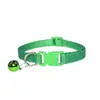Collar para Mascotas Collar para Gato Polipropileno Colorido Anillo de Cuello con Cascabel Hebilla de Seguridad Ajustable Múltiples Colores Disponibles Universal para Gato Perro