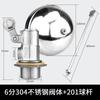 Innovador flotador de acero inoxidable válvula de bola tanque de agua doméstico torre de agua controlador de nivel de agua interruptor de flotador de nivel de agua automático