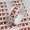 Pulsera Desechable de Papel de Fábrica para Actividades, Registro, Parque Infantil, Festival de Música, Papel Dupont, Correa de Muñeca, Personalización