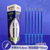 Caneta Gel Retrátil Apagável Mágica Fácil de Apagar Ponta Esférica 0.5 Caneta Apagável Térmica Momole Azul Cristal Preto Atacado