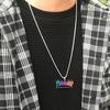 Colgante de collar de acero de titanio europeo y americano estilo hip-hop para hombre colgante de perla colgante retro joyería de aleación collar de acero inoxidable