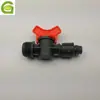 Manguera Suave de Agua de Tubería de PE con Nuevo Interruptor de Válvula Pequeña Ak, Válvula Recta Roscada, Válvula de Desvío con Tuerca de Bloqueo, Válvula de Rosca Exterior