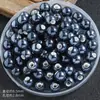 Acessórios para Joias DIY Macaron Contas Cerâmicas Galvanizadas 8mm Acessórios para Pulseira Contas Soltas Material para Pulseira Colar