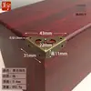 Chengyu Soportes Angulares de Hierro Retro de Tres Lados y Esquina Baja para Cajas de Madera, Protectores de Esquina, Herrajes de Ángulo Recto, Soportes de Hierro de Cuatro Esquinas Estilo Antiguo