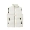 Chaleco de algodón para hombre con cuello alto para exteriores transfronterizo, chaqueta cálida engrosada de otoño e invierno, chaleco de algodón sin mangas para hombre