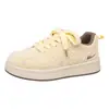 Zapatillas con estampado de dibujos animados en bloques de color, sencillas y elegantes, con un diseño de alta calidad y suelas gruesas, adecuadas para estudiantes de secundaria y para el uso diario.