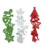 Directo de fábrica color nuevo árbol de Navidad muñeco de nieve copo de nieve madera mixta colgante decorativo navideño