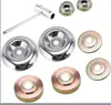 Roda de Capina de Arame Transfronteiriça 6 polegadas 8 polegadas Roçadeira Universal de Jardim Escova de Capina de Arame Cabeça de Arame para Grama Acessórios para Roçadeira