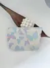 Bolsa de Cosméticos Jacquard Nuevo en Relieve Personalizada de Gran Capacidad Bolsa Pequeña Bolsa Interior para Mujer Bolso de Mano Totalmente Portátil Almacenamiento