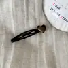 Pinza para el Cabello con Lazo Estampado de Leopardo Retro Coreano para Mujer, Pinza Versátil para Cola de Caballo, Pinza Lateral Bb, Pinza de Garra, Accesorio de Cabello de Alta Gama