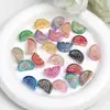 Hilo de Cuentas Arcoíris con Agujeros para Manualidades DIY, Accesorios de Pulseras Coloridas y Materiales de Hilo