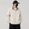 Chaqueta de retazos transfronteriza para primavera y otoño, chaqueta casual nueva para hombre, top de cuello alto moderno y versátil, artículo popular de moda para exteriores