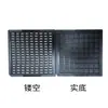 Disco Wafer Negro de 4 pulgadas Antiestático Bandeja para IC Chip Desnudo Cristal Semiconductor Almacenamiento Prueba Fuente de Volteo Producto