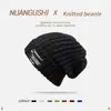 Gorro Unisex Cálido Cómodo Versátil Agradable a la Piel Suelto para Cabeza Grande Gorro de Punto Otoño Invierno Nuevo Gorro de Lana