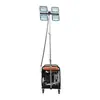 Torre de Iluminação de Levantamento Manual 3m Manual e Automático Levantamento Floodlight Móvel Luz de Trabalho Veículo