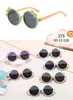 Novos óculos de sol infantis meninos e meninas óculos de sol de desenho animado para bebês cor óculos infantis brinquedo óculos de sol da moda lote misto