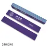 Tiras de Polimento para Manicure, Tiras de Polimento de Cristal, Lixas de Unha Dupla Face, Tiras de Polimento para Remoção de Esmalte, Tiras de Polimento de Unha