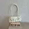 Moda Estilo Coreano Versátil Bolsa Feminina com Laço Mulheres 2026 Nova Pequena de Nicho Versátil Bolsa de Ombro Transversal