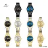 Relógio masculino ORSGA fashion business de diamante com calendário duplo, luminoso, à prova d'água, direto da fonte, relógio de quartzo para live cross-border