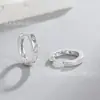 Joias Brilhantes Europeias e Americanas Venda Quente Transfronteiriça Brincos de Tarraxa Coração Pêssego para Mulheres Incrustados com Zircônia Brincos Simples em Forma de Coração Ornamentos de Orelha de Folha