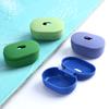 Adecuado para funda de auriculares Redmi Airdots2, funda protectora de silicona de color sólido de una sola pieza a prueba de polvo para auriculares Redmi 2 sin hebilla