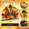 Bestseller transfronterizo pavo de Acción de Gracias calabaza de cosecha de otoño adorno de madera temporada de cosecha decoración de centro de mesa para fiesta en casa
