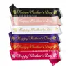 Banda para el Hombro de Feliz Día de la Madre Banda de Etiqueta en Stock para Fiesta del Día de la Madre Banda para el Hombro de Mamá