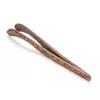 Pinças para Chá de Bambu, Pinças para Folhas de Chá de Sândalo Preto, Pinças para Xícaras de Chá de Madeira de Asa de Frango, Pinças, Pinças Retas, Pinças Curvas, Acessórios para Marcação de Logo
