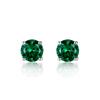 Productos de bienestar de drenaje en vivo venta al por mayor simulación esmeralda gema aretes anillo joyería para la oreja cristal retro color turmalina mujeres