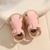 Hansheng - Zapatos antideslizantes con suela de goma para bebés de 0 a 1 años, sandalias informales de verano para bebés